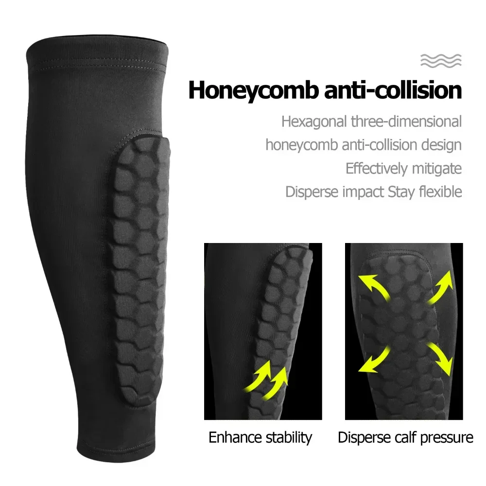 1 Pair Honeycomb Soccer Shin Guards - Image 4