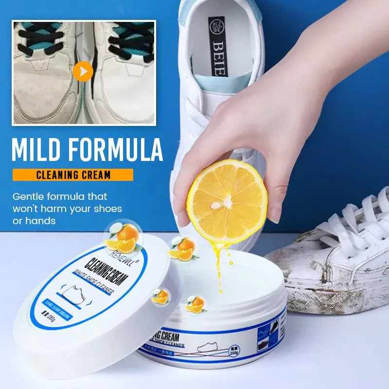 100g White Shoes Cleaner - All-Purpose Cleansing Cream - Image 2