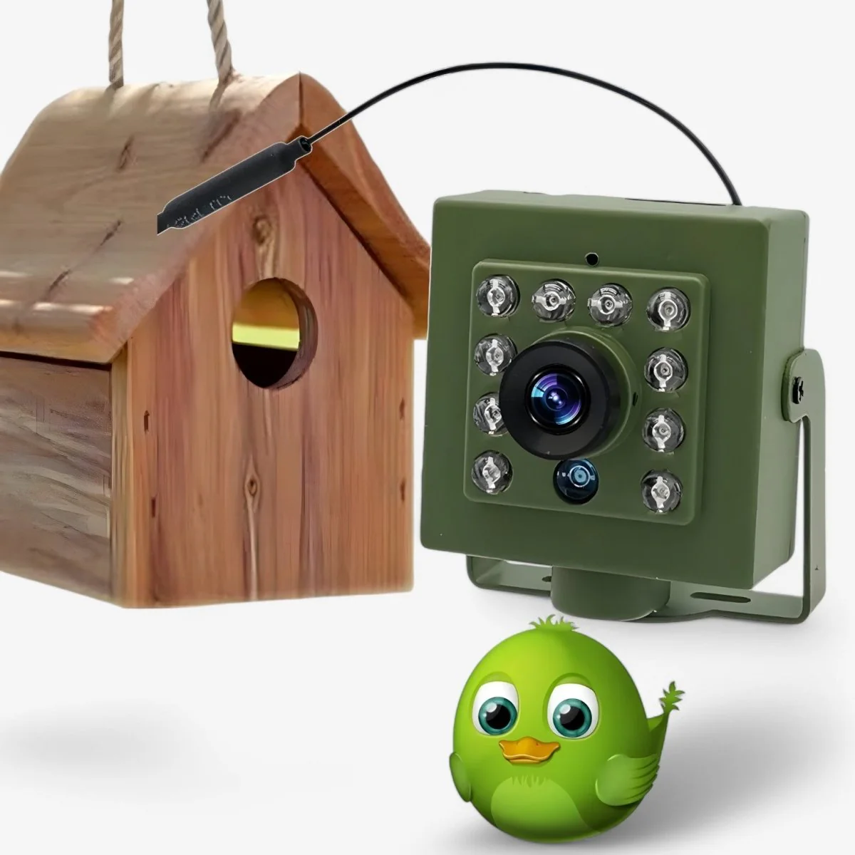 1080p HD weatherproof wildlife camera with night vision, motion detection, and remote access - Image 2
