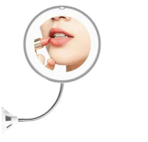 10X Magnifying LED Lighted Flexible Mirror - Image 5
