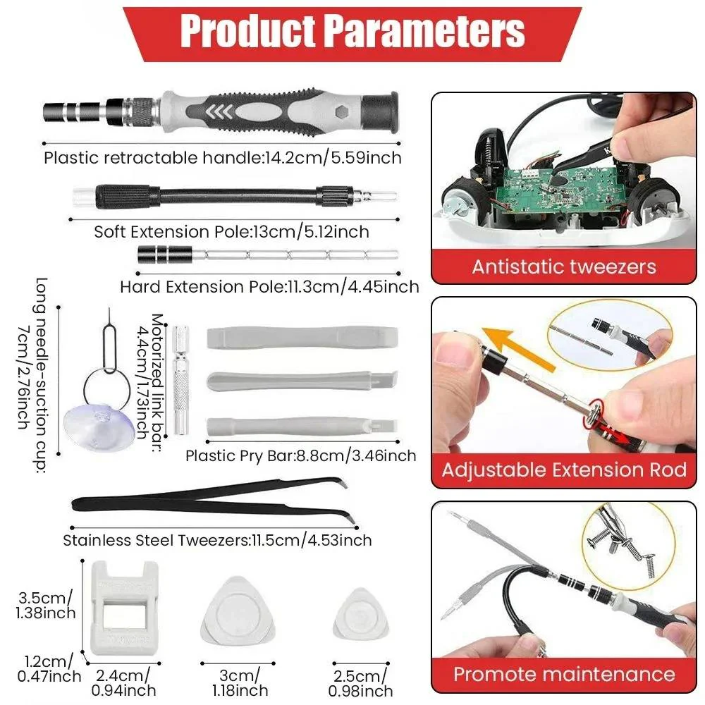 115-in-1 Bit Screwdriver Set - Image 4