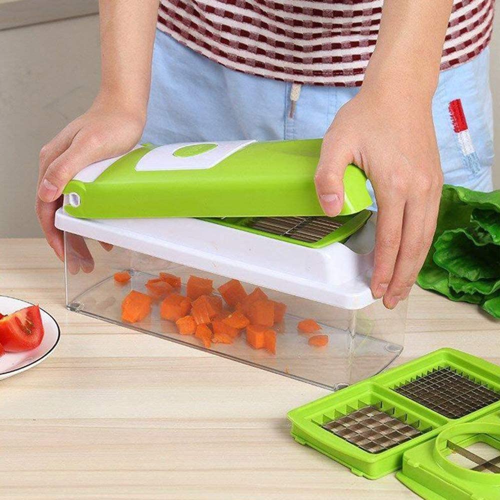 12-in-1 Multifunctional Vegetable Cutter - Quickly and Safely Cut Vegetables - Image 3