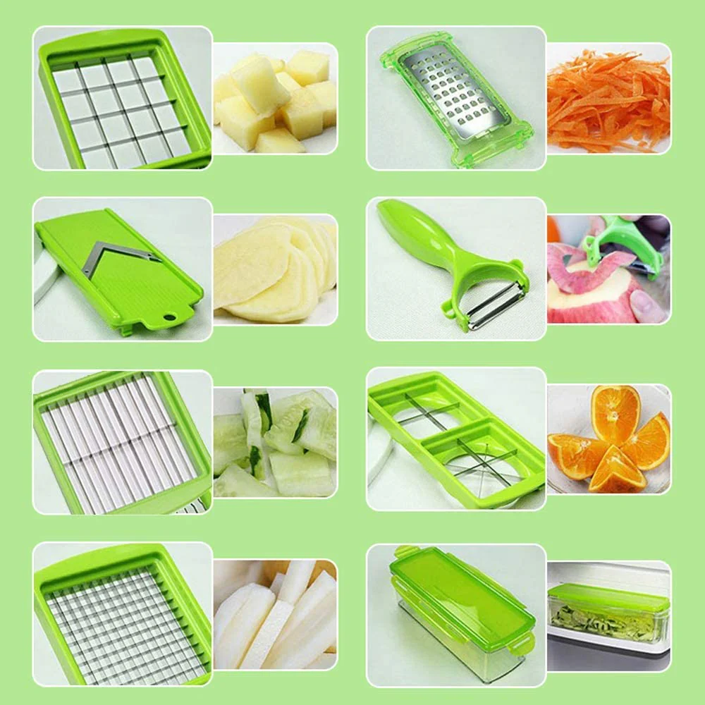 12-in-1 Multifunctional Vegetable Cutter - Quickly and Safely Cut Vegetables - Image 4
