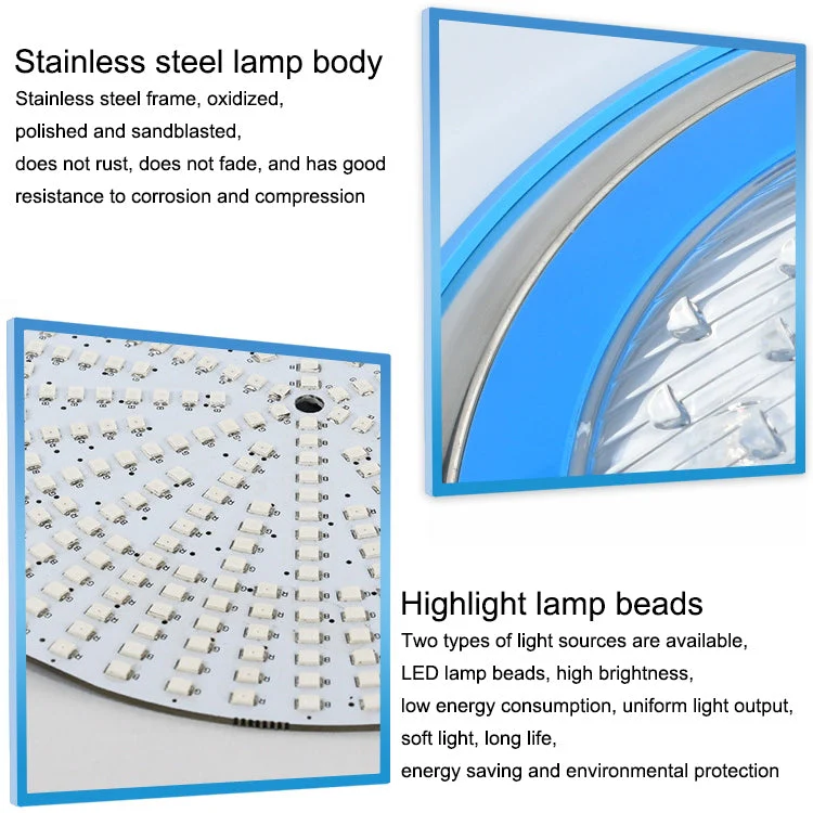 15W LED Stainless Steel Wall-Mounted Pool Light Landscape Underwater Light - Image 5