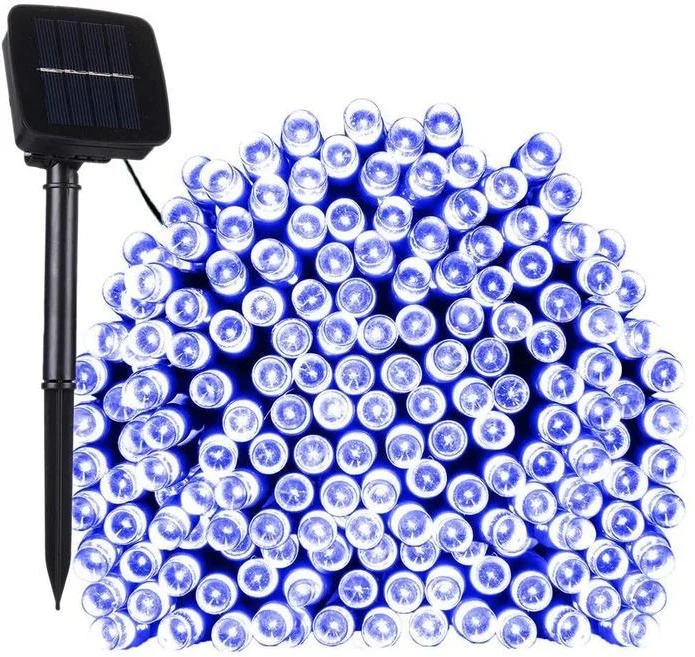 17-Meter String of 100 Led Solar-Powered Fairy Lights - Image 2