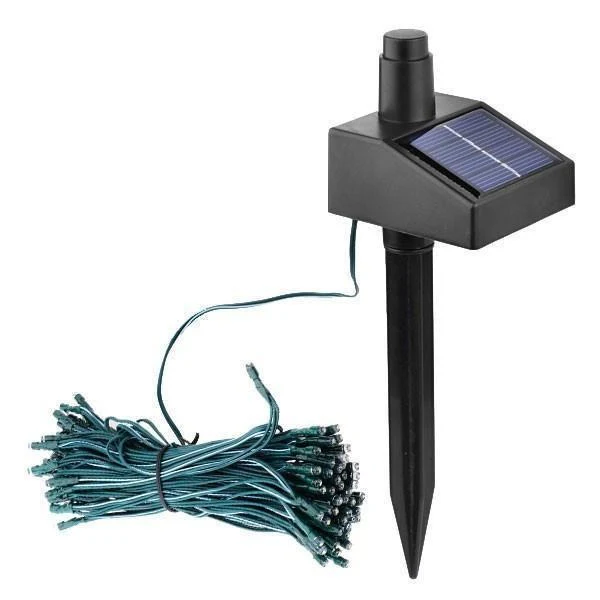 17-Meter String of 100 Led Solar-Powered Fairy Lights - Image 8