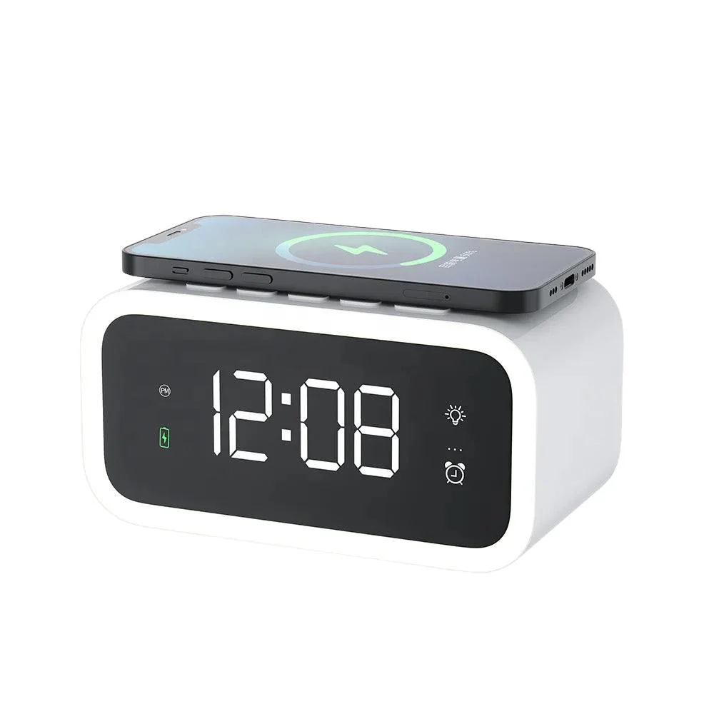 2-in-1 Alarm Clock - Multitime - Digital Display - Image 3