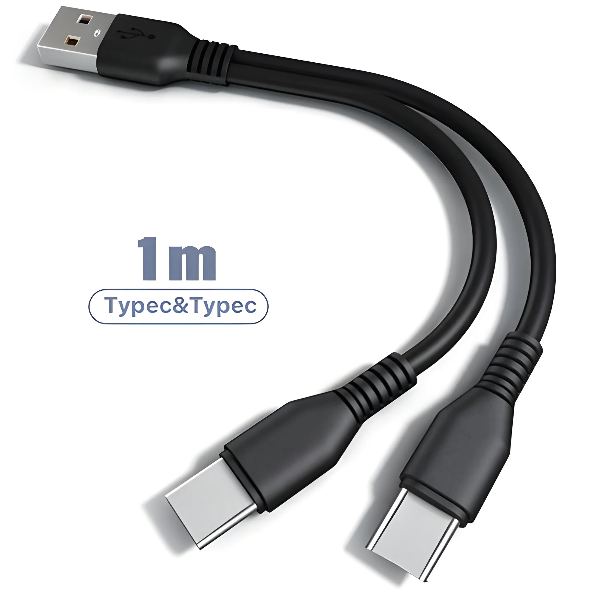 2 in 1 Charging Cable Multi USB Port - Image 2