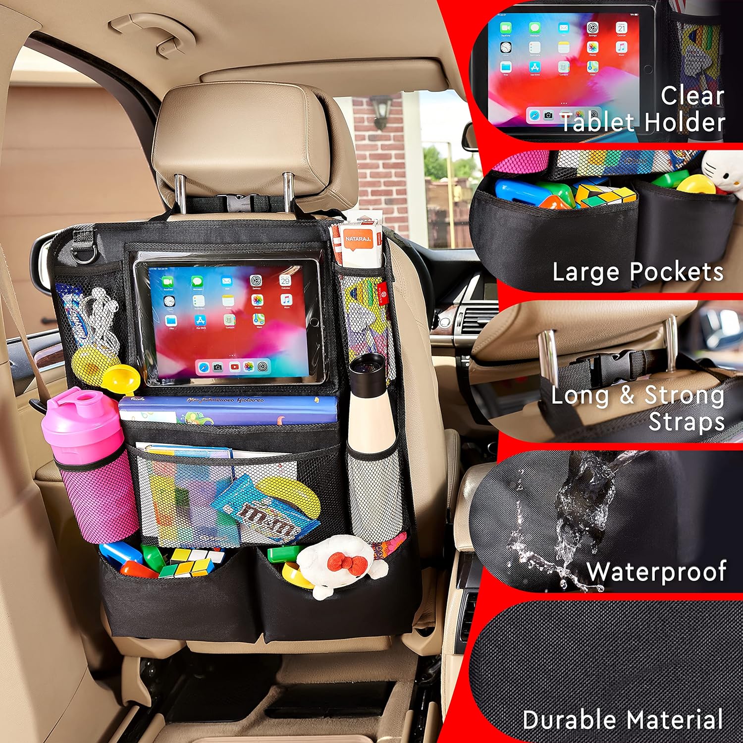 2-pack Car Backseat Organizer - Image 8