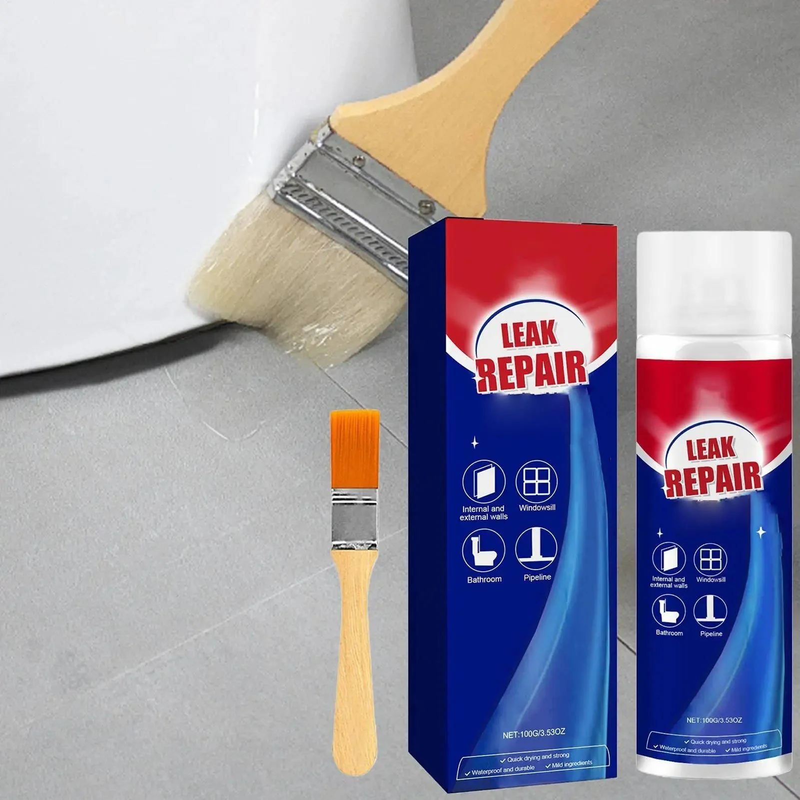 2 Set Leak Repair Waterproof Sealant Spray All Purpose - Image 7