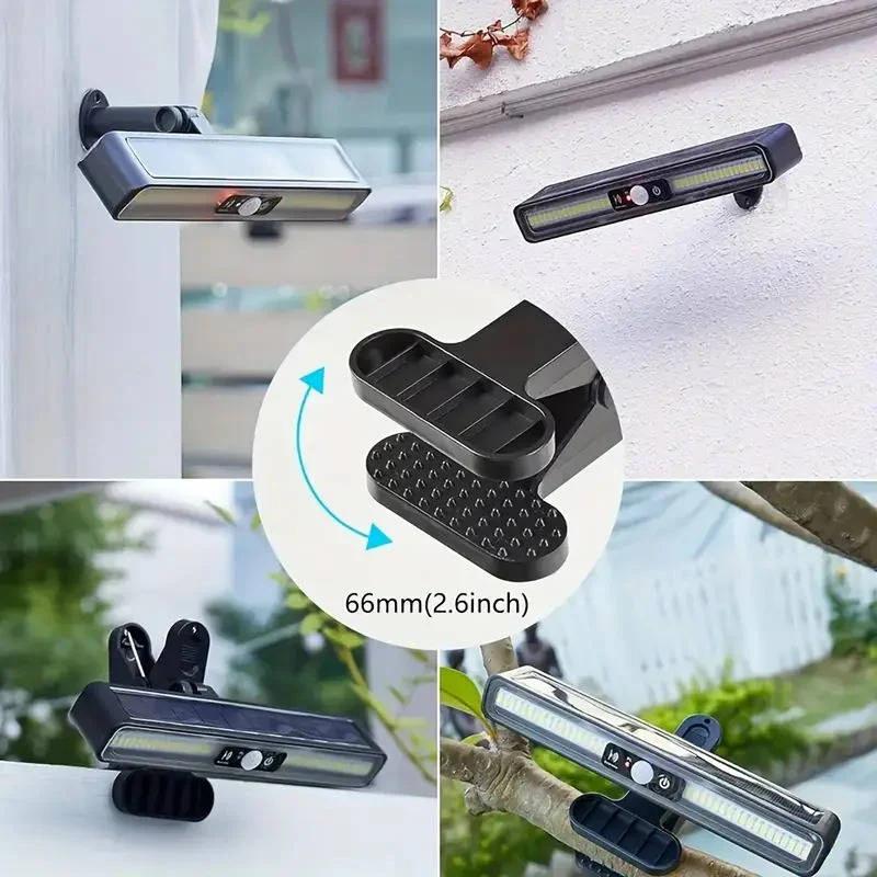 2 Set Portable Solar Fence Lights - Image 4