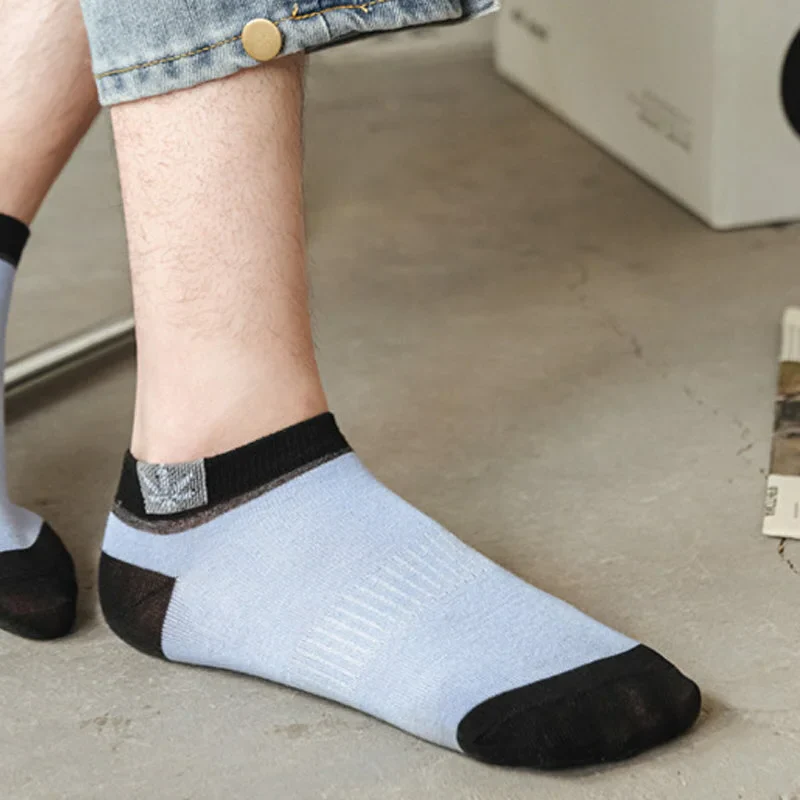 20 Pairs Mens Casual Thin Cotton Sweat Wicking Low Cut Ankle Socks - Image 5