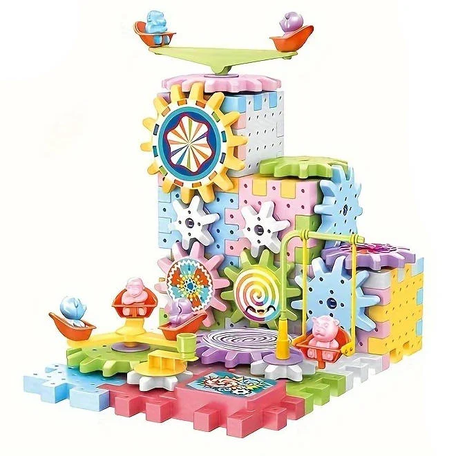 263 Pcs Kids Building Blocks Kit - Image 4