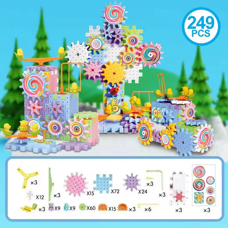 263 Pcs Kids Building Blocks Kit - Image 7