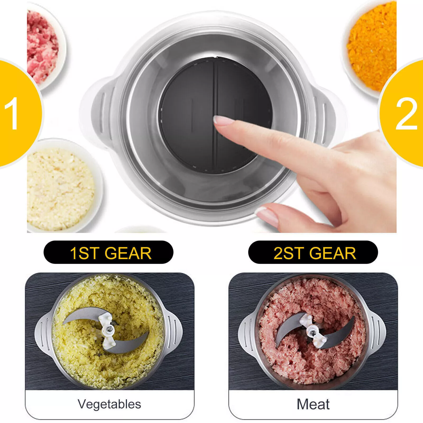 2L Food Chopper - Image 6