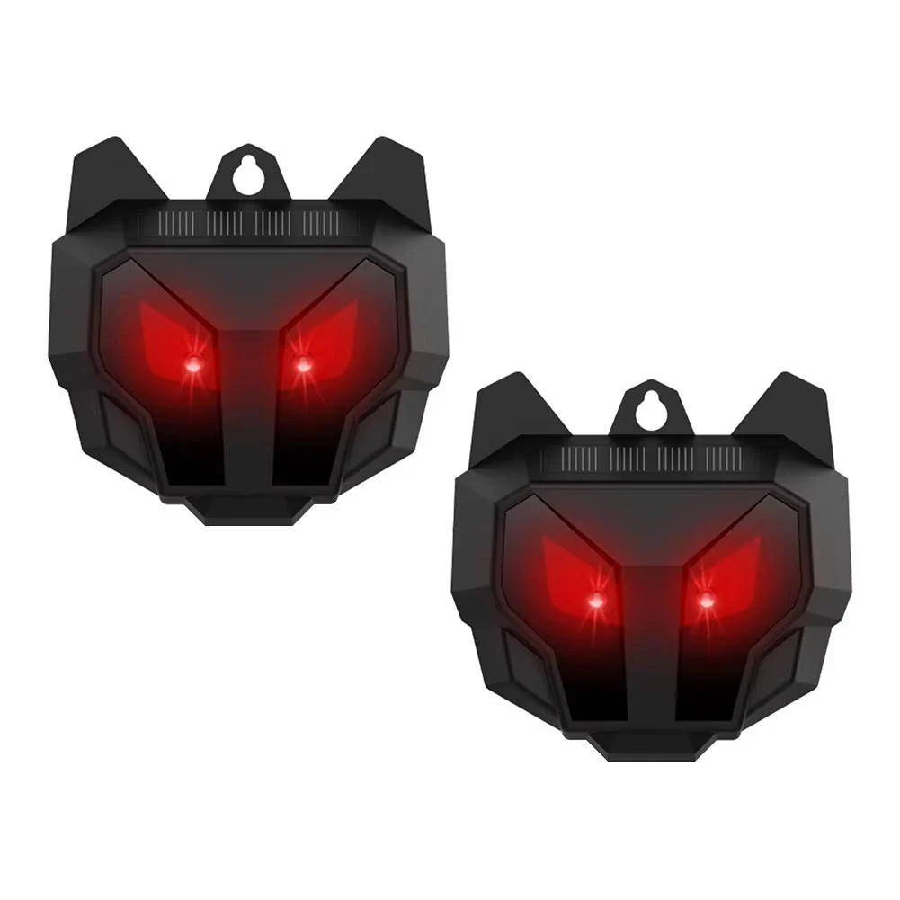 2pcs Solar Powered Ultrasonic Animal Repellent - Image 10