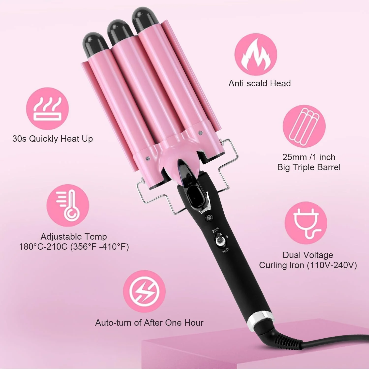 Curling Iron Hair waver - Image 2