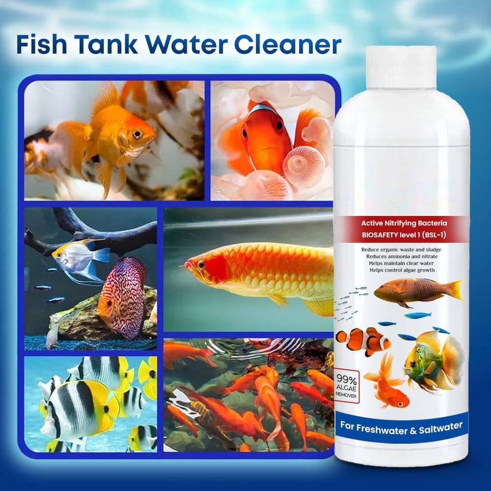 3 Pack Fish Tank Cleaner Liquid - Image 2