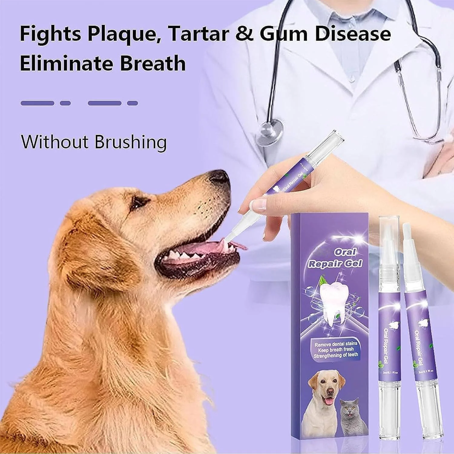 3 Set Dog Oral Repair Gel - Image 2
