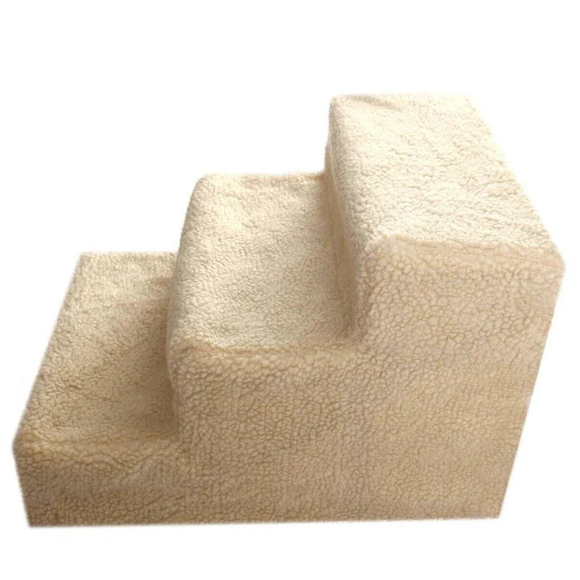 3 Step Portable Dog Stairs For Tall Bed - Image 6