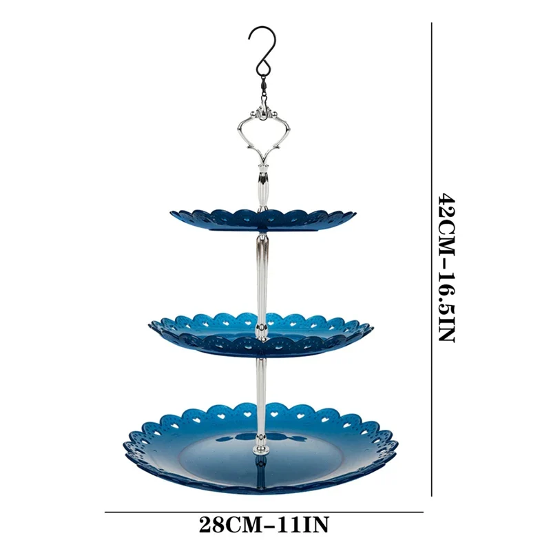 3-Tier Hanging Bird Feeder & Bird Bath Combo - Image 2