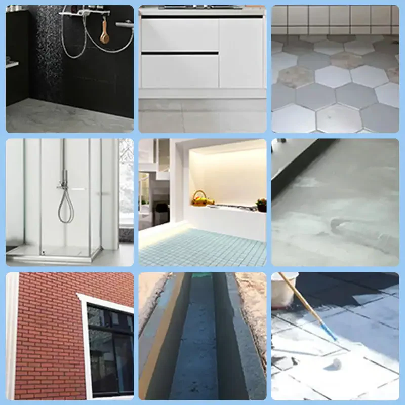 300g Transparent Waterproof Adhesive Exterior Walls Leak Proof Coating Bathroom Floor Crack Sealing Mold Proof - Image 5