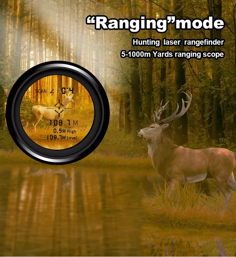 1000 Feet Hunting Range Finder - Image 8