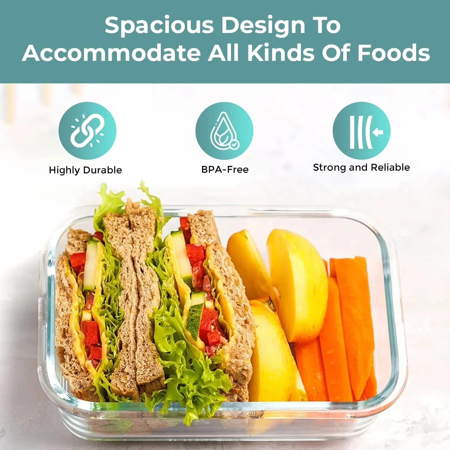 35-piece food storage container set - Image 3