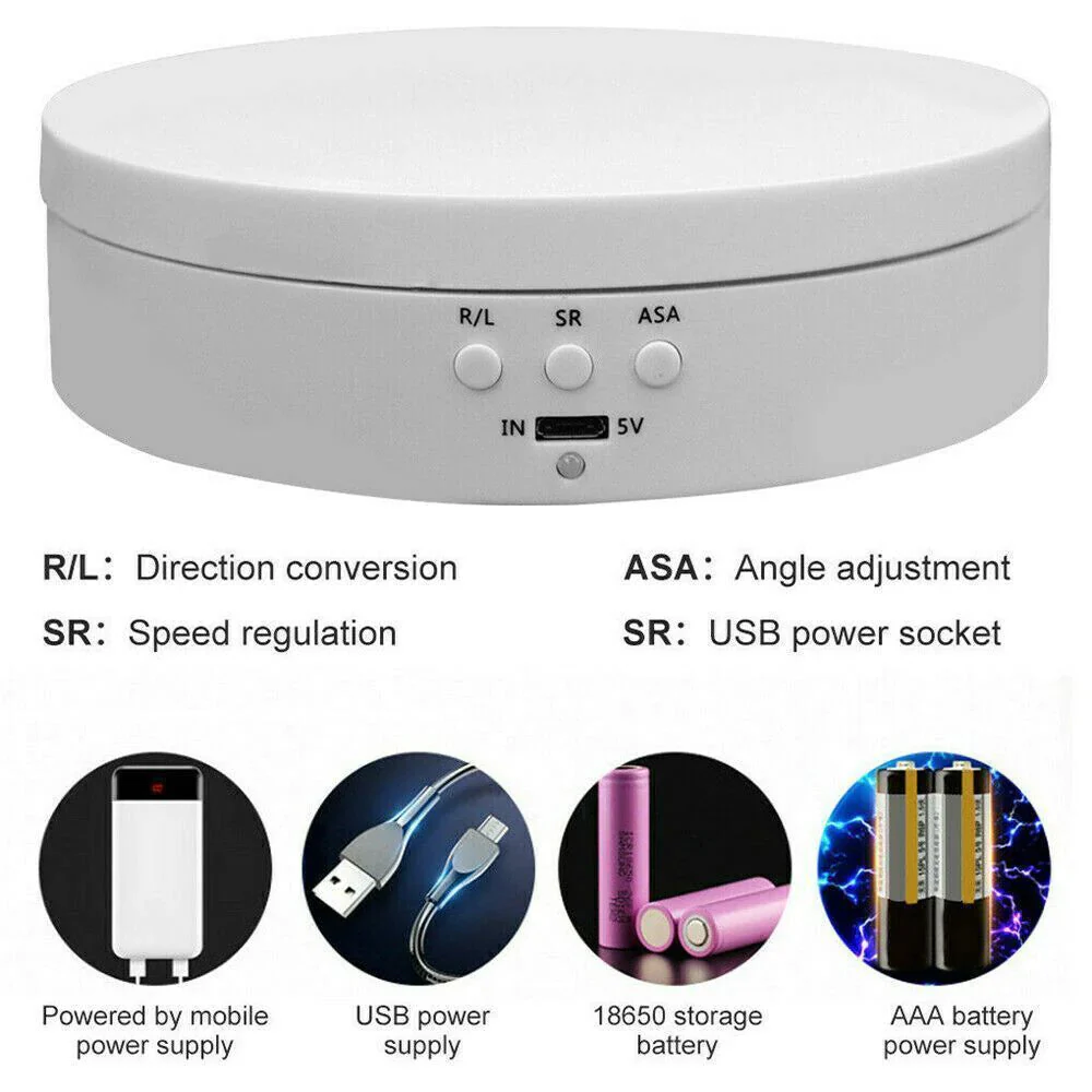 360° Electric Motorized Rotating Display Rack - Image 5