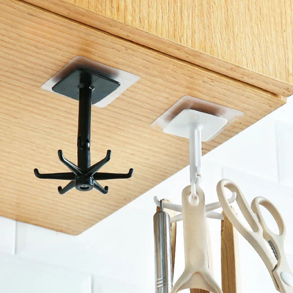 360° Rotating Self-Adhesive Utility Hook - Image 3