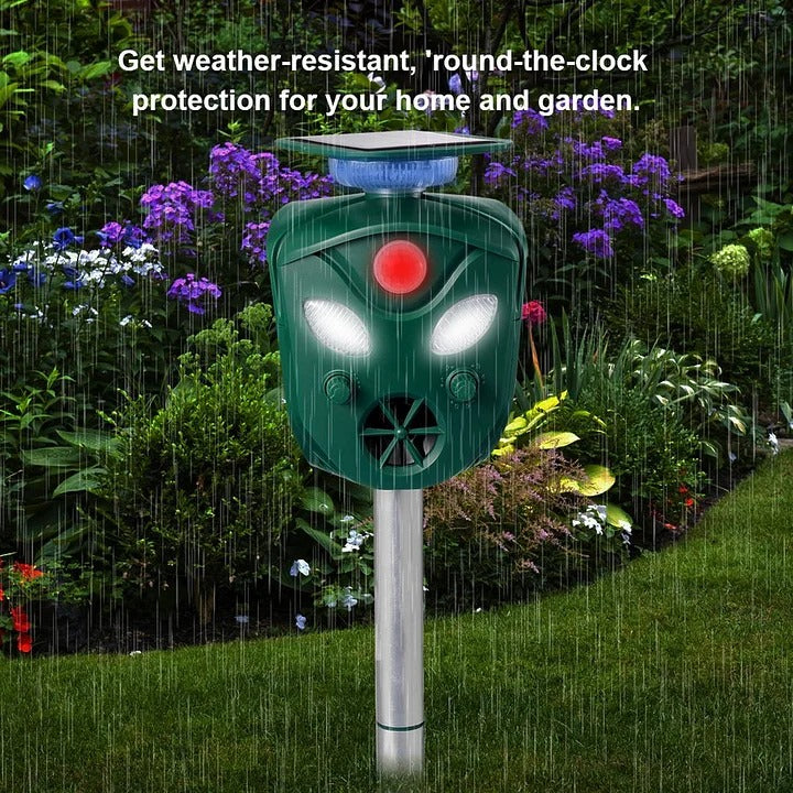 360° Solar Ultrasonic Animal Repeller - Image 2