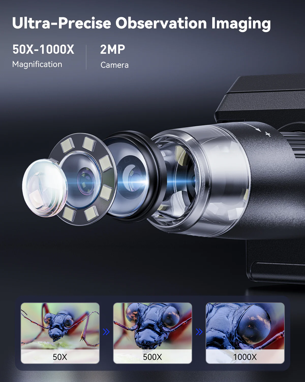 4.3 Inch Digital Soldering Microscope For Electronics Repair - Image 3