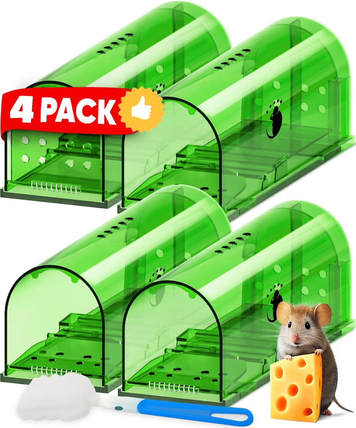 4-Pack Mouse Trap - Image 2