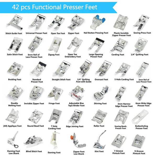 42 Pcs Ultimate Presser Foot Set - Image 3