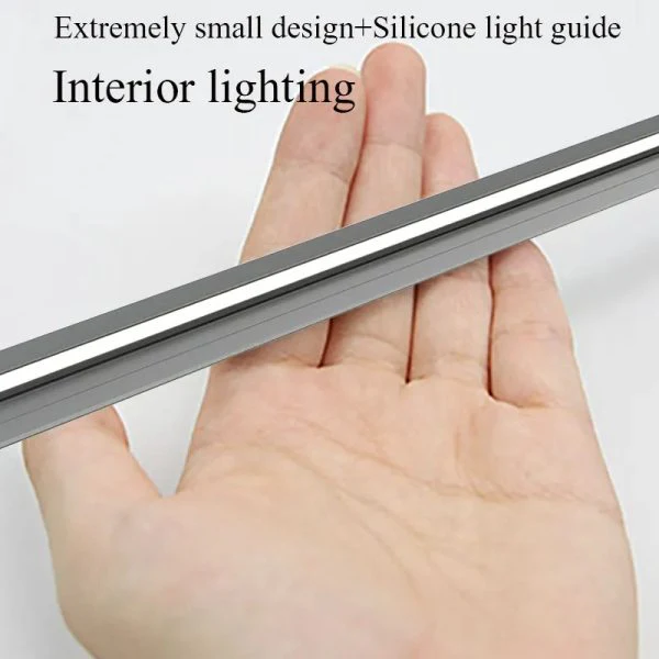 45 Degree LED Under Cabinet Lighting Bars Invisible Ultra Thin Strips - Image 5
