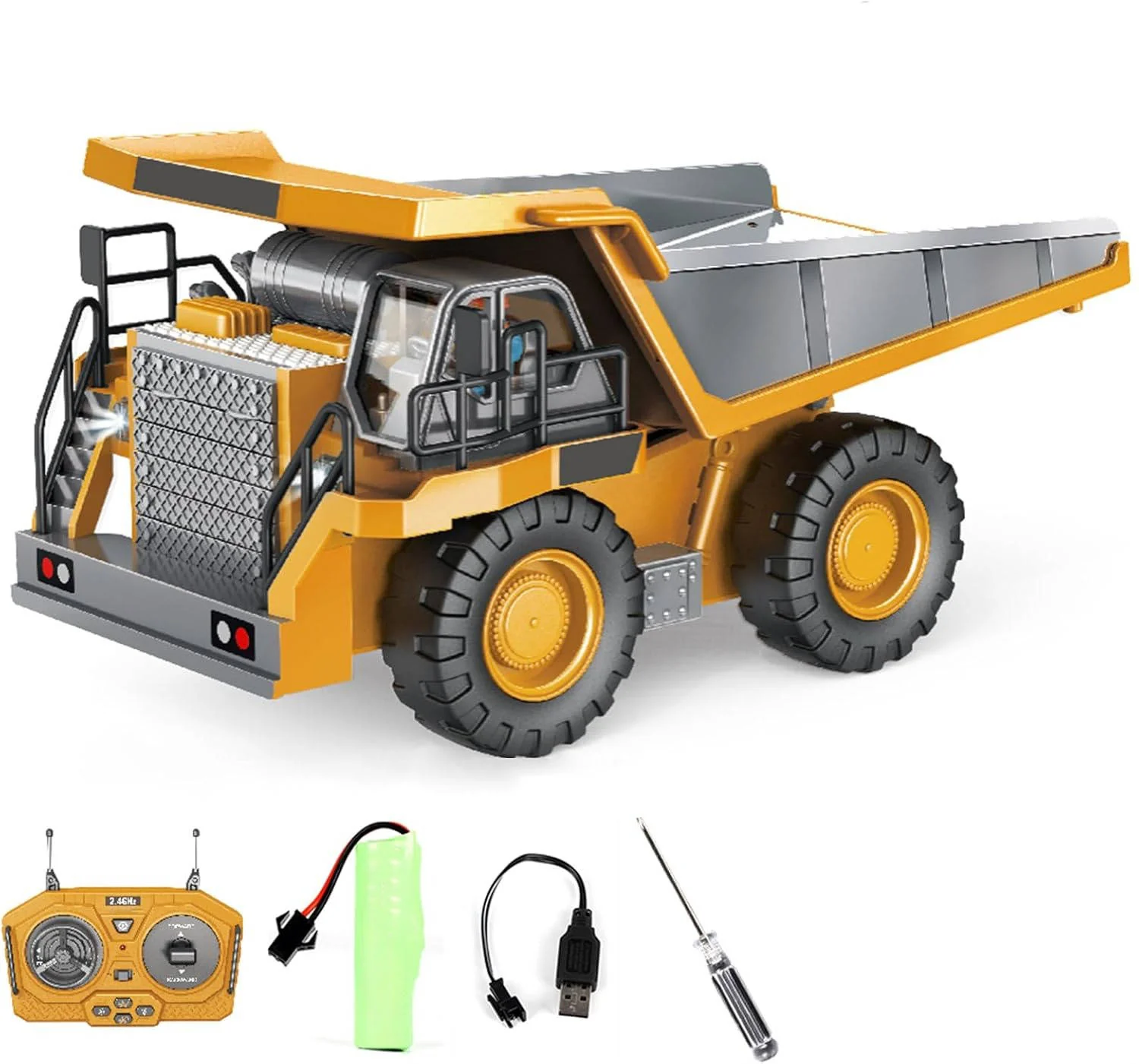 4WD Remote Control Excavator Bulldozer Dump - Image 14