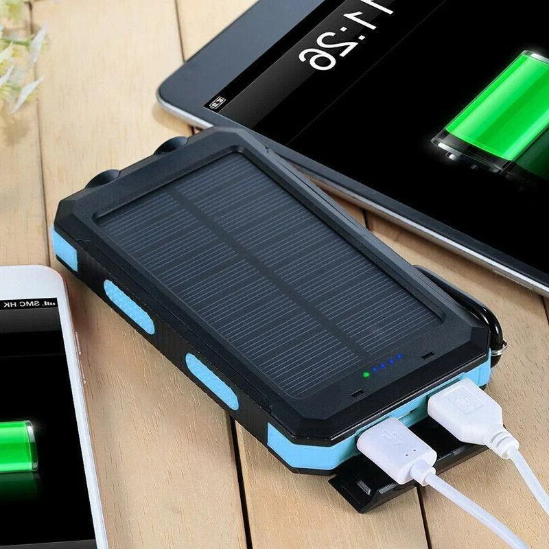500000mAh Solar Charger Waterproof Power Bank External - Image 3