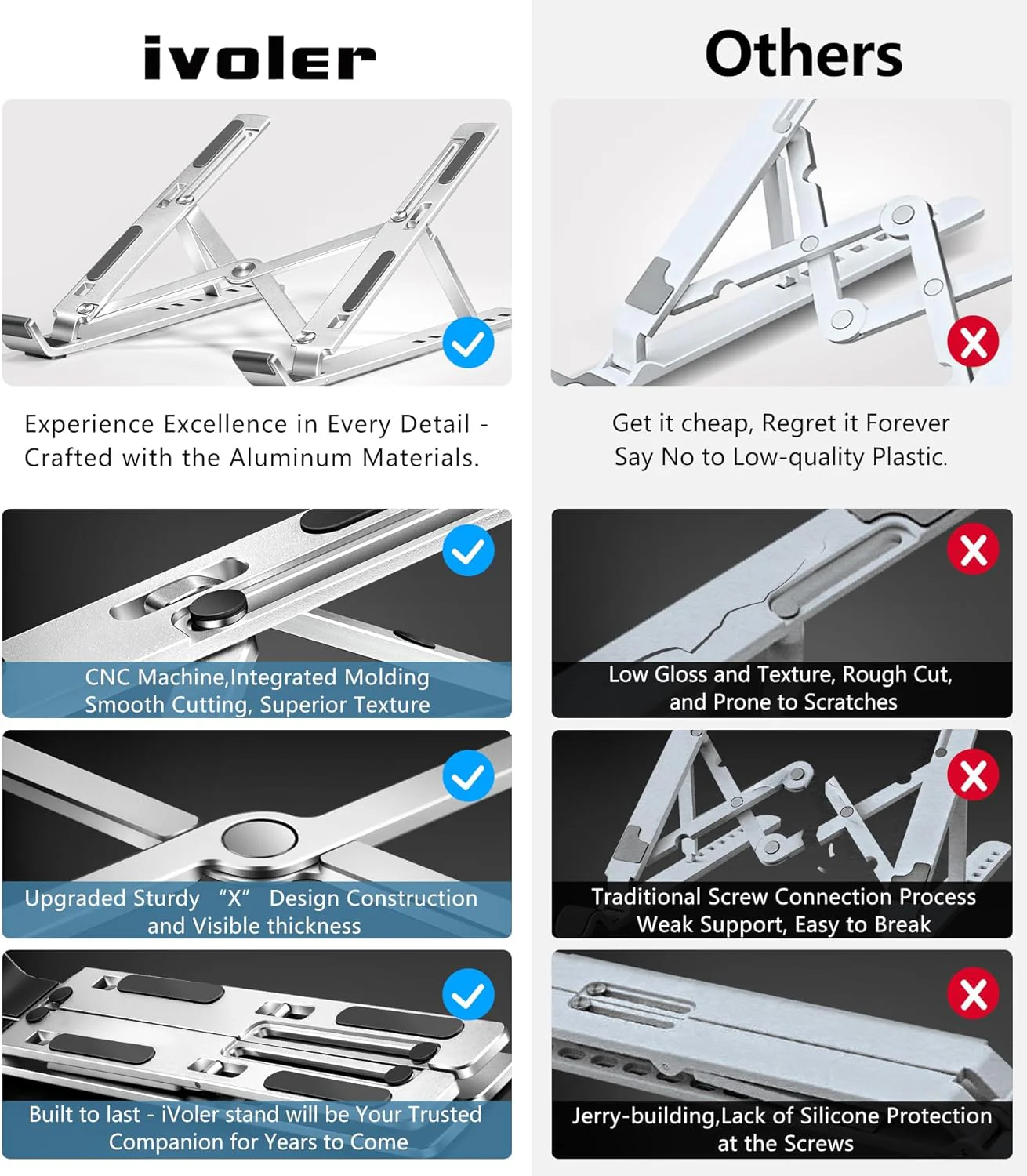 Foldable Portable Laptop Stand - Image 6