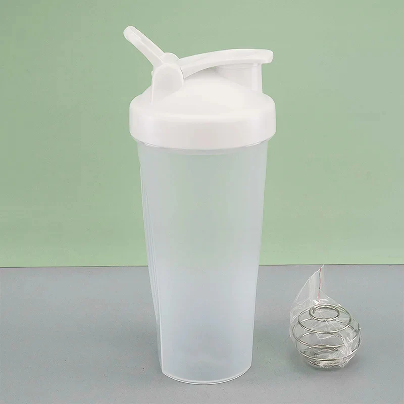 600ml Leak-Proof Protein Shaker Bottle with Mixing Ball - Image 6