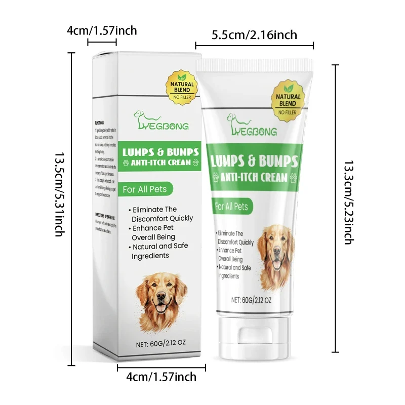 60g Anti Itch Cream for Dogs and Cats - Image 3