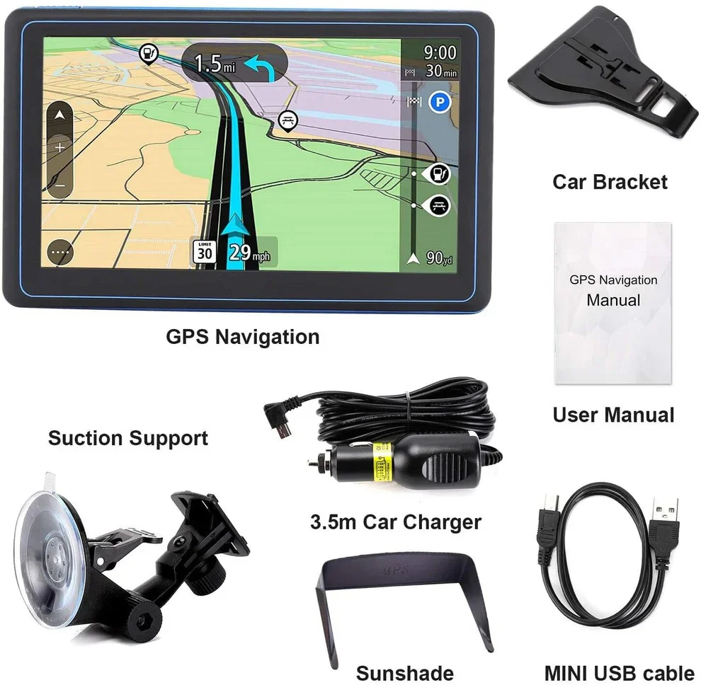 7" GPS Navigation System - Image 8