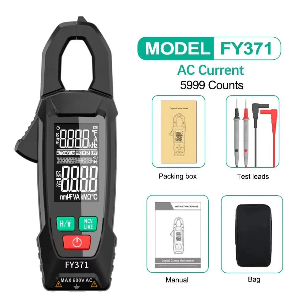 AC DC Clamp Electric Meter - Image 14