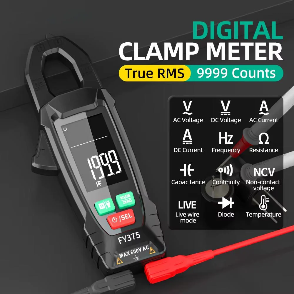 AC DC Clamp Electric Meter - Image 3