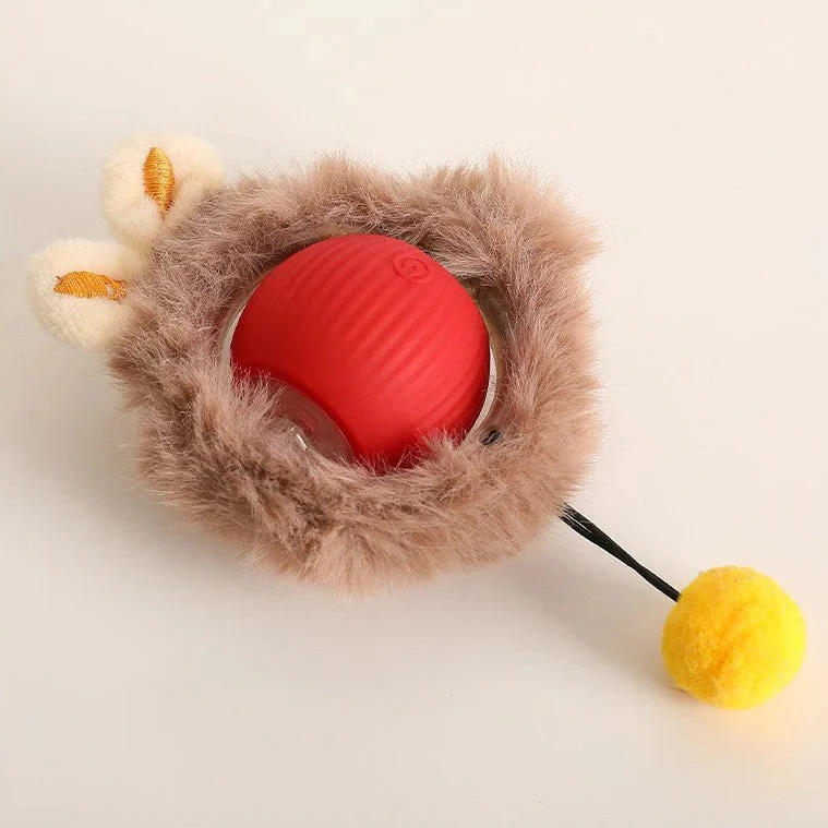 Active Rolling Ball with Tail for Dogs - Image 4