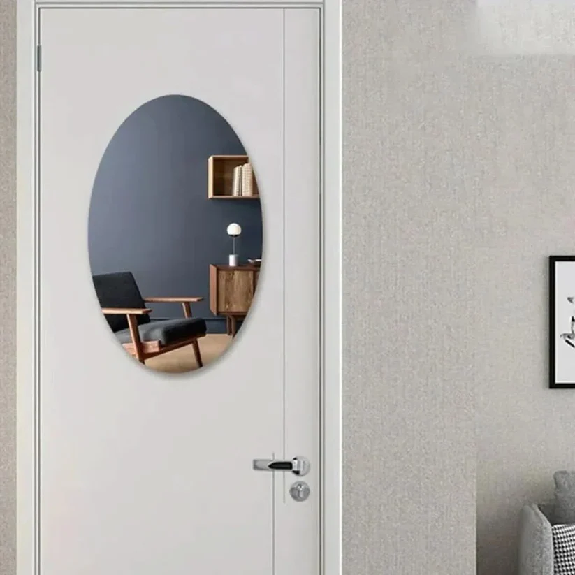 Adhesive Mirror | Oval Shape - Image 3