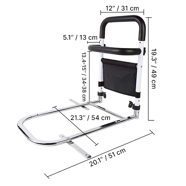 Adjustable Bed Rail Holder - Image 3