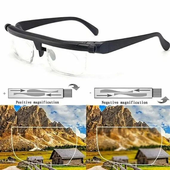 Adjustable Focus Glasses Near And Far Sight - Image 4