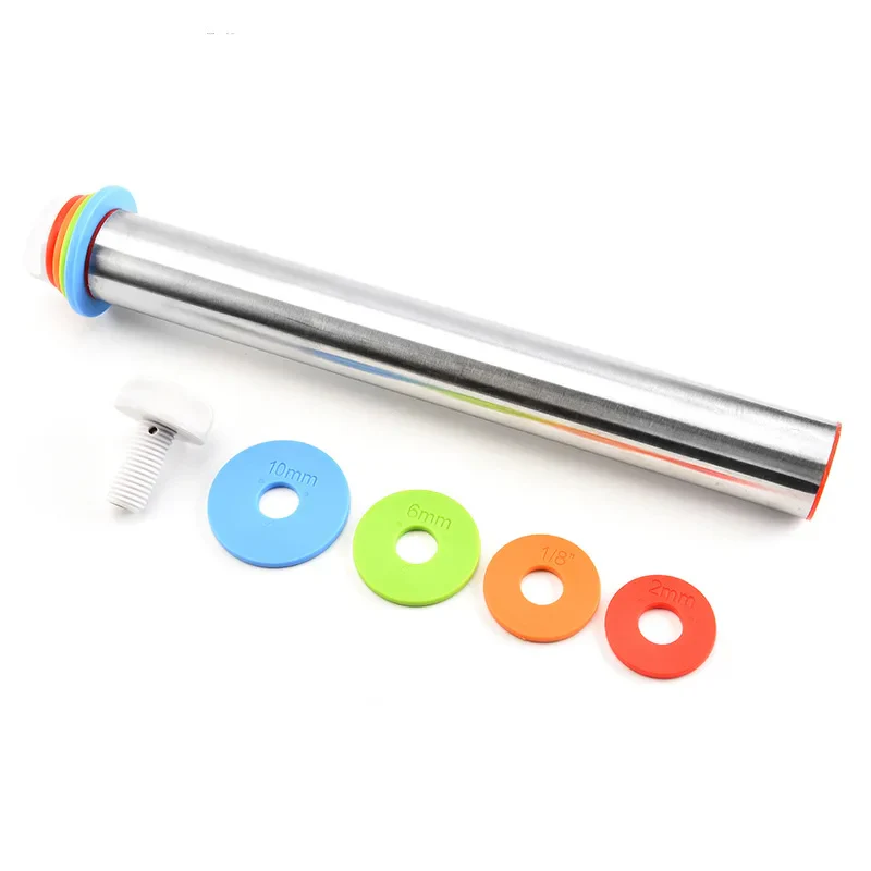 Adjustable Rolling Pin with Rings - Image 5