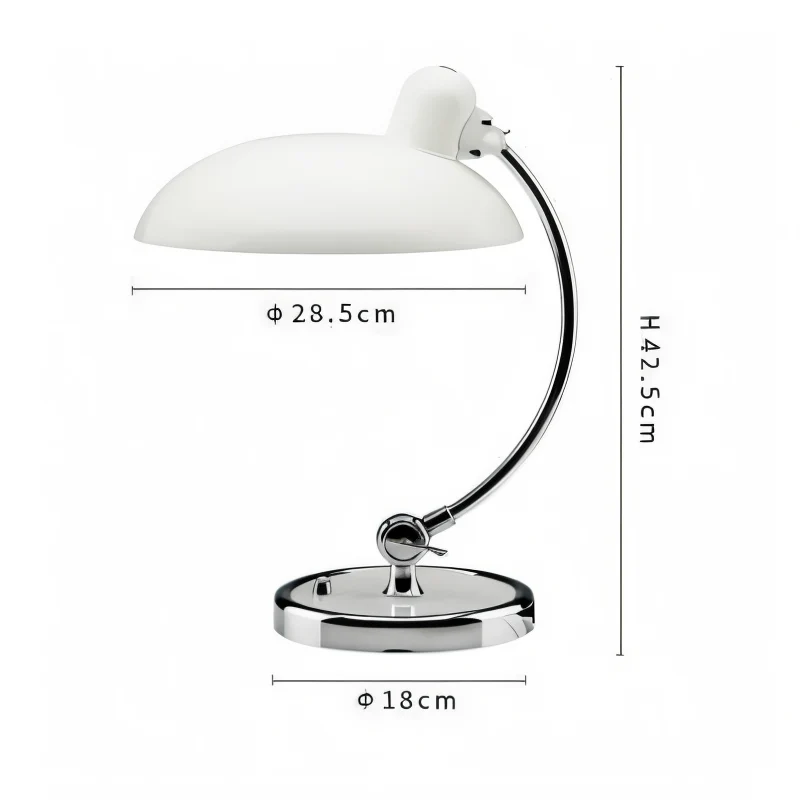 Adjustable Vintage Iron Dome Desk Lamp - Image 3