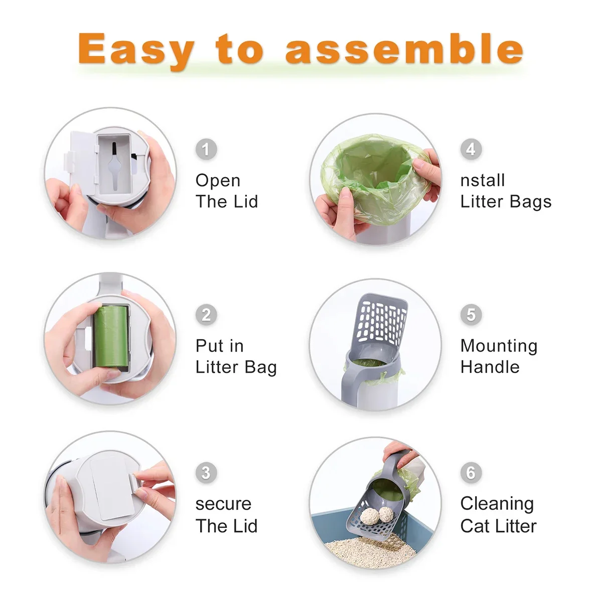 All-in-One Cat Litter Scoop - Image 3